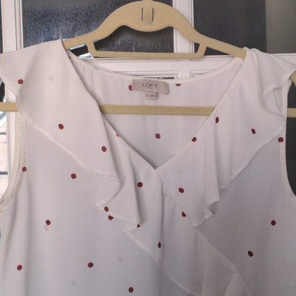 Loft Ruffle Blouse! - Picture 3 of 6